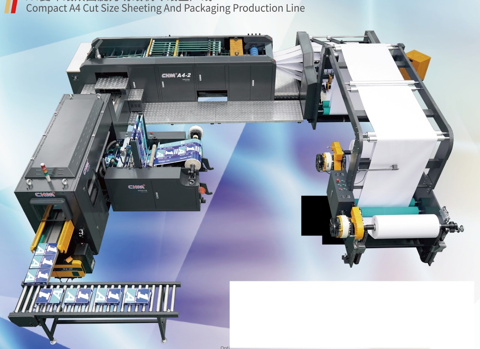 A4 Line with Packing